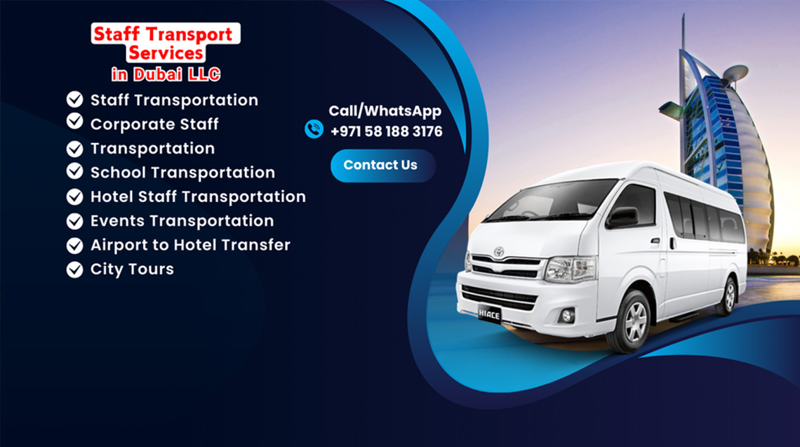 Staff Transportation Services Dubai UAE