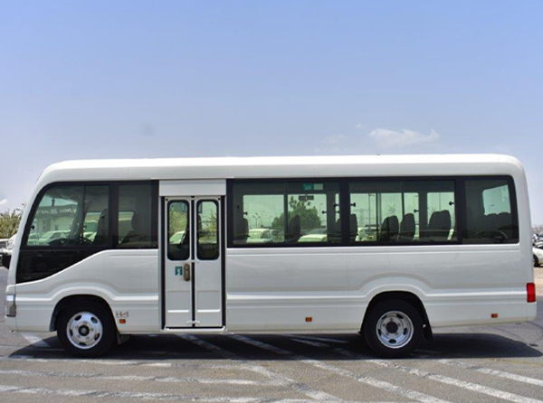 24-25-26 Seater Coaster Minibus Rental in Dubai