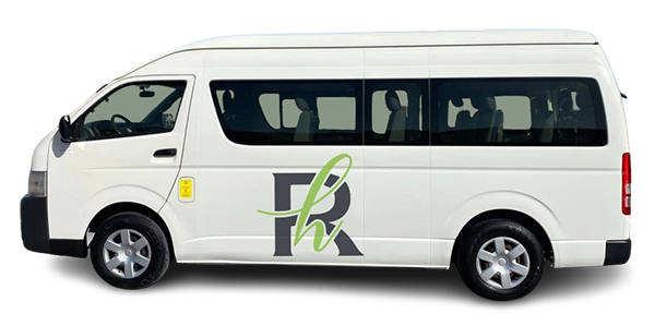 Rh Bus Rental in Dubai Company Toyota HiAce